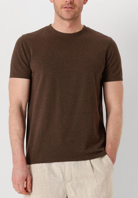 Bruine PROFUOMO T-shirt T-SHIRT CREW NECK SS - large