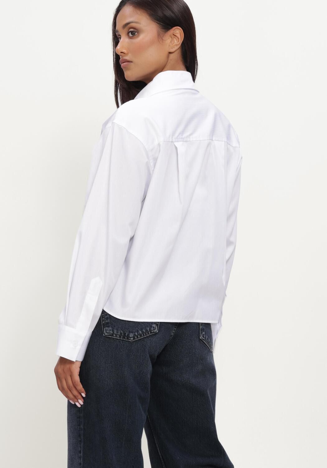 Witte MARGAUX LONNBERG Blouses DORY CHEMISE - large