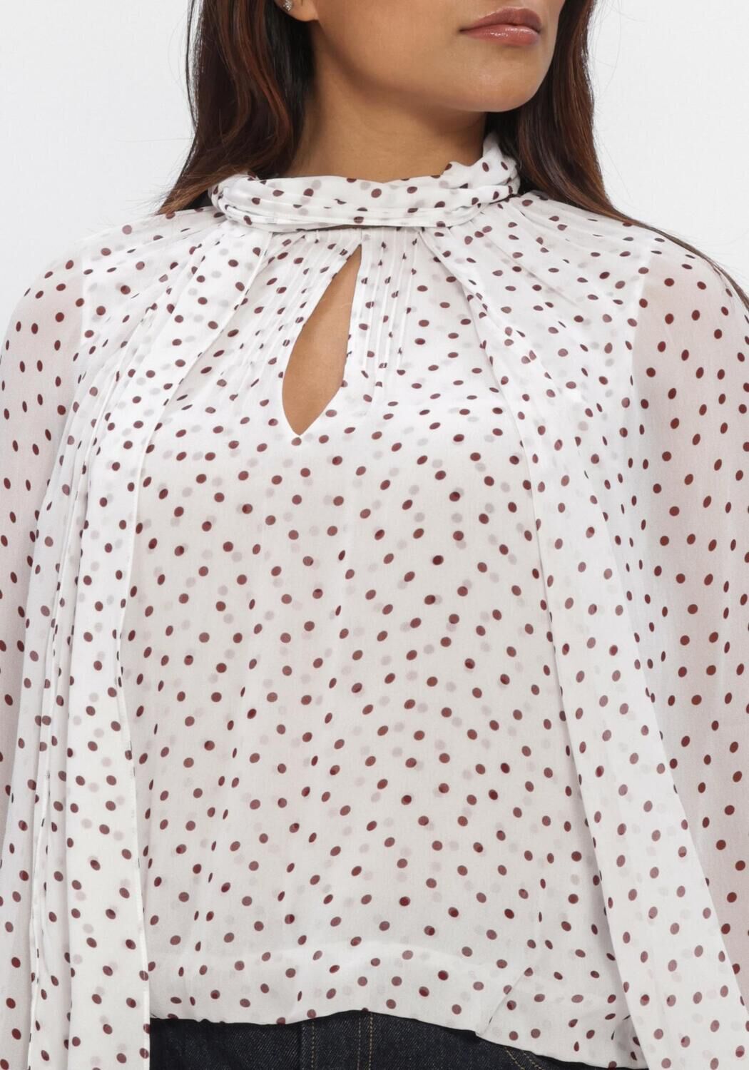 Gebroken wit DOROTHEE SCHUMACHER Blouses DANCING DOTS BLOUSE - large