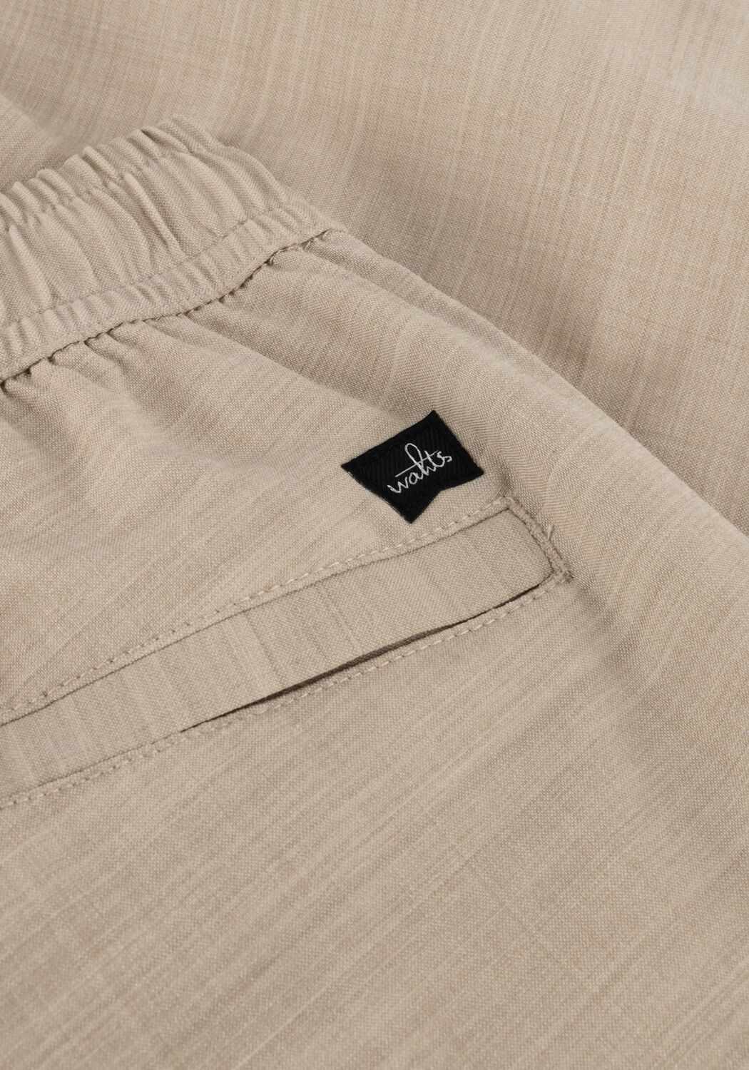 Beige WAHTS Korte broek CARL SUMMER WOOL - large