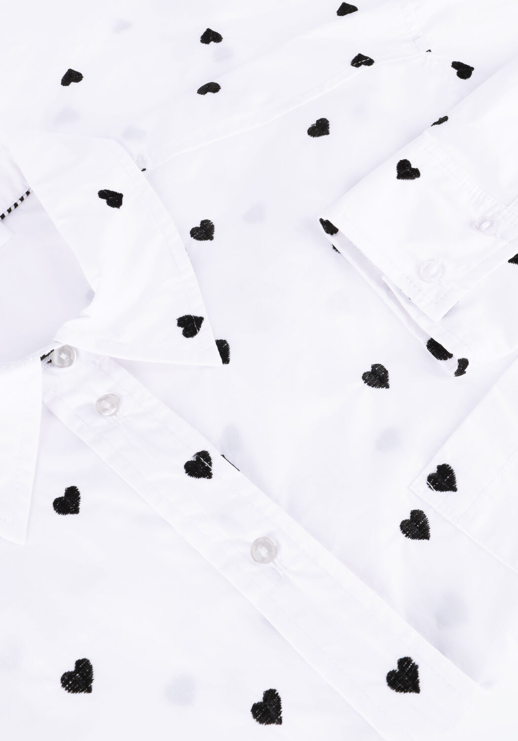 Witte CO'COUTURE Blouses HEARTCC OVERSIZE SHIRT - large