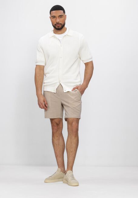 Beige WAHTS Korte broek CARL SUMMER WOOL - large