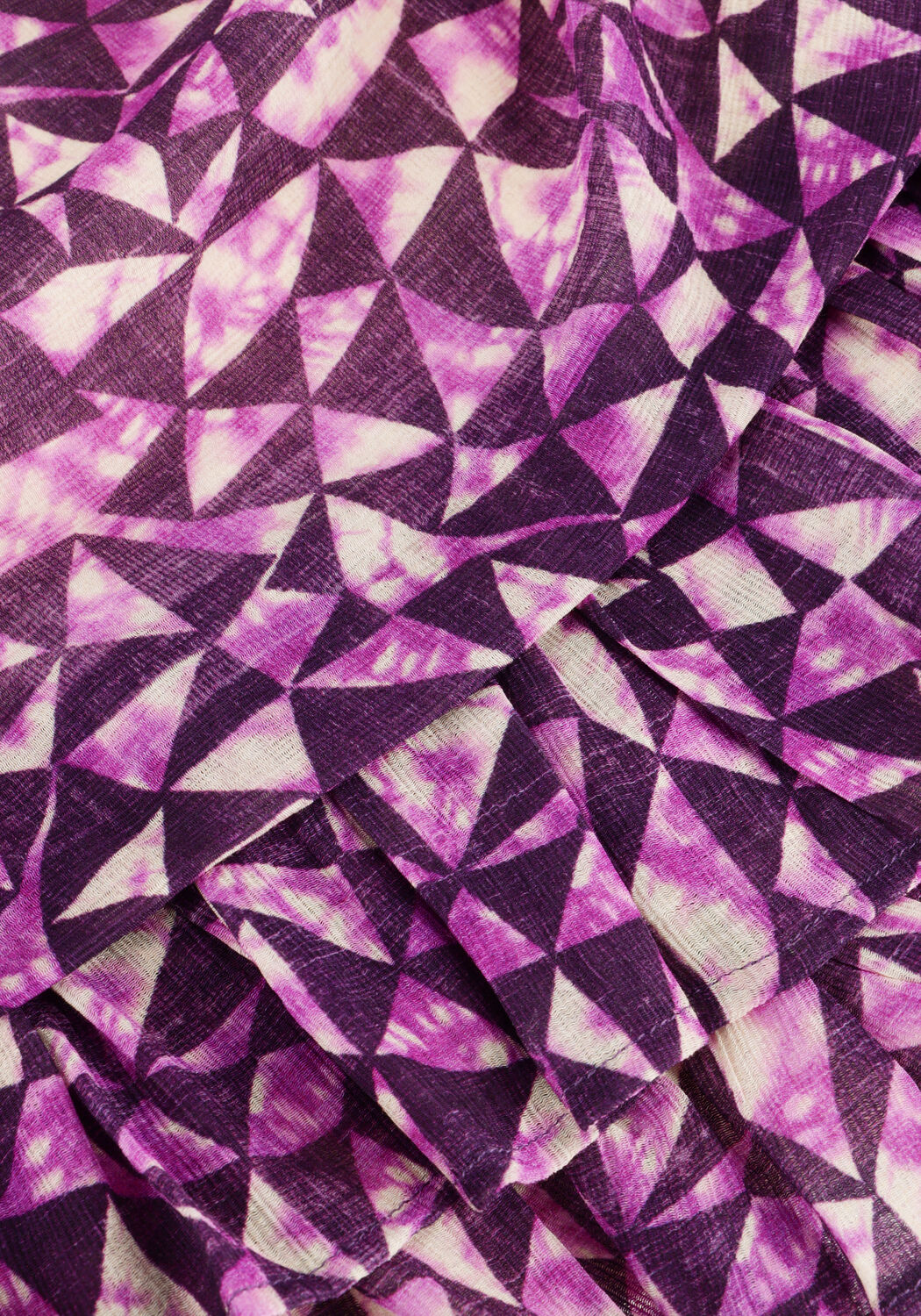 Paarse SUNCOO Minirok FANCY - large