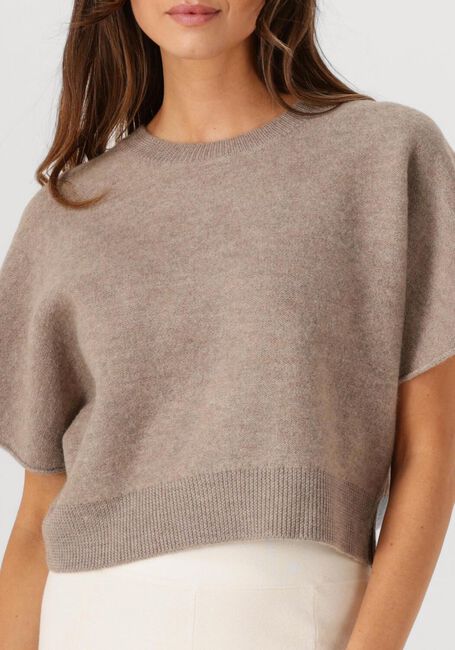 Lichtgrijze MARGAUX LONNBERG Top JARVIS TOP - large