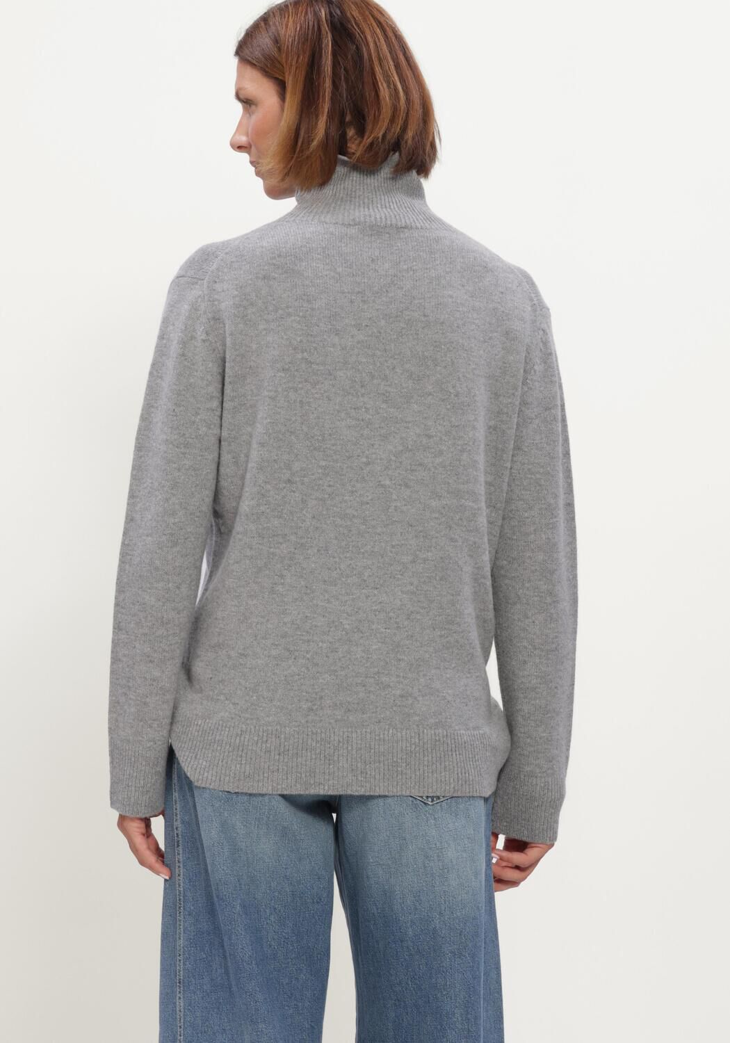 Grijze FFC Trui PULLOVER LUCA - large
