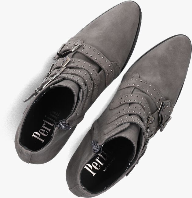 Grijze PERTINI Enkellaarsjes 12368 Grijze PERTINI Enkellaarsjes 12368 - large