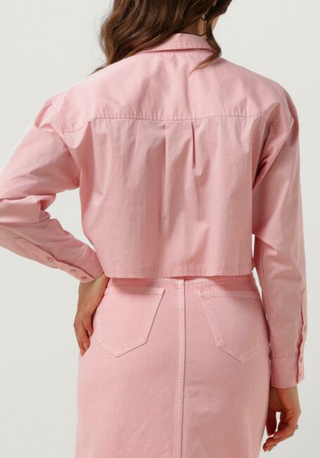 Roze CO'COUTURE Blouses COTTON CRISP CROPPED SHIRT - large