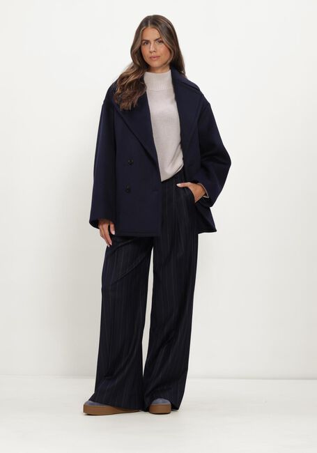 Donkerblauwe MAX MARA Wijde broek WKDNEBBIE - large