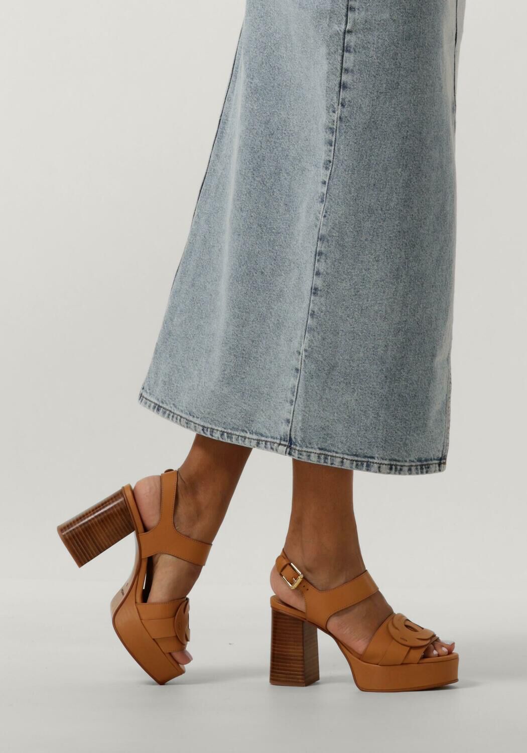 Bruine SEE BY CHLO&Eacute; Sandalen LOYS SANDAL - large