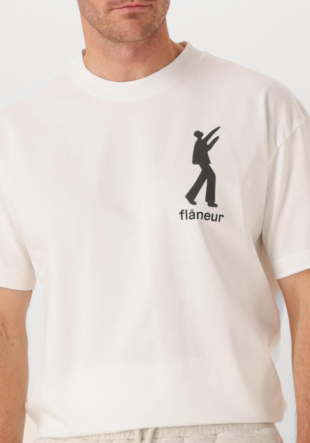 Witte FLANEUR T-shirt INFLATABLES T SHIRT - large