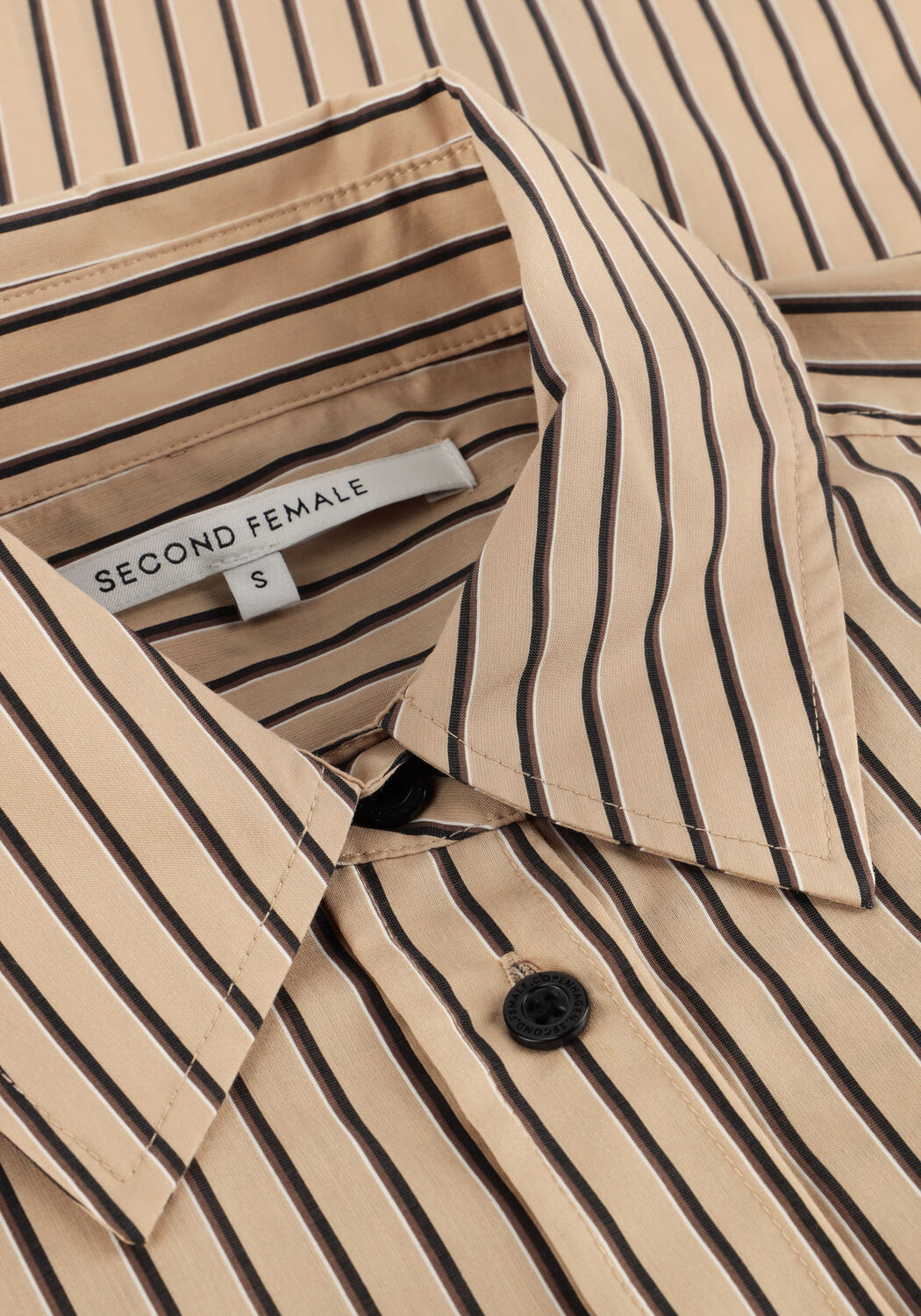 Beige SECOND FEMALE Blouses SERINA SHIRT - large