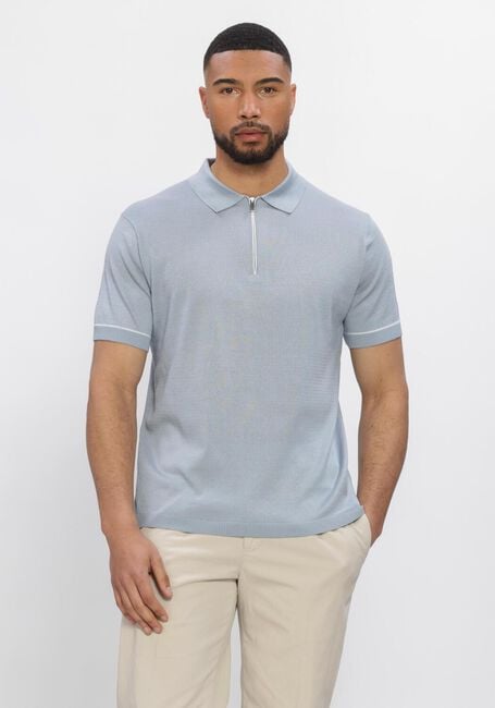 Lichtblauwe STEFANO LAURAN Polo POLO BASTIAN - large