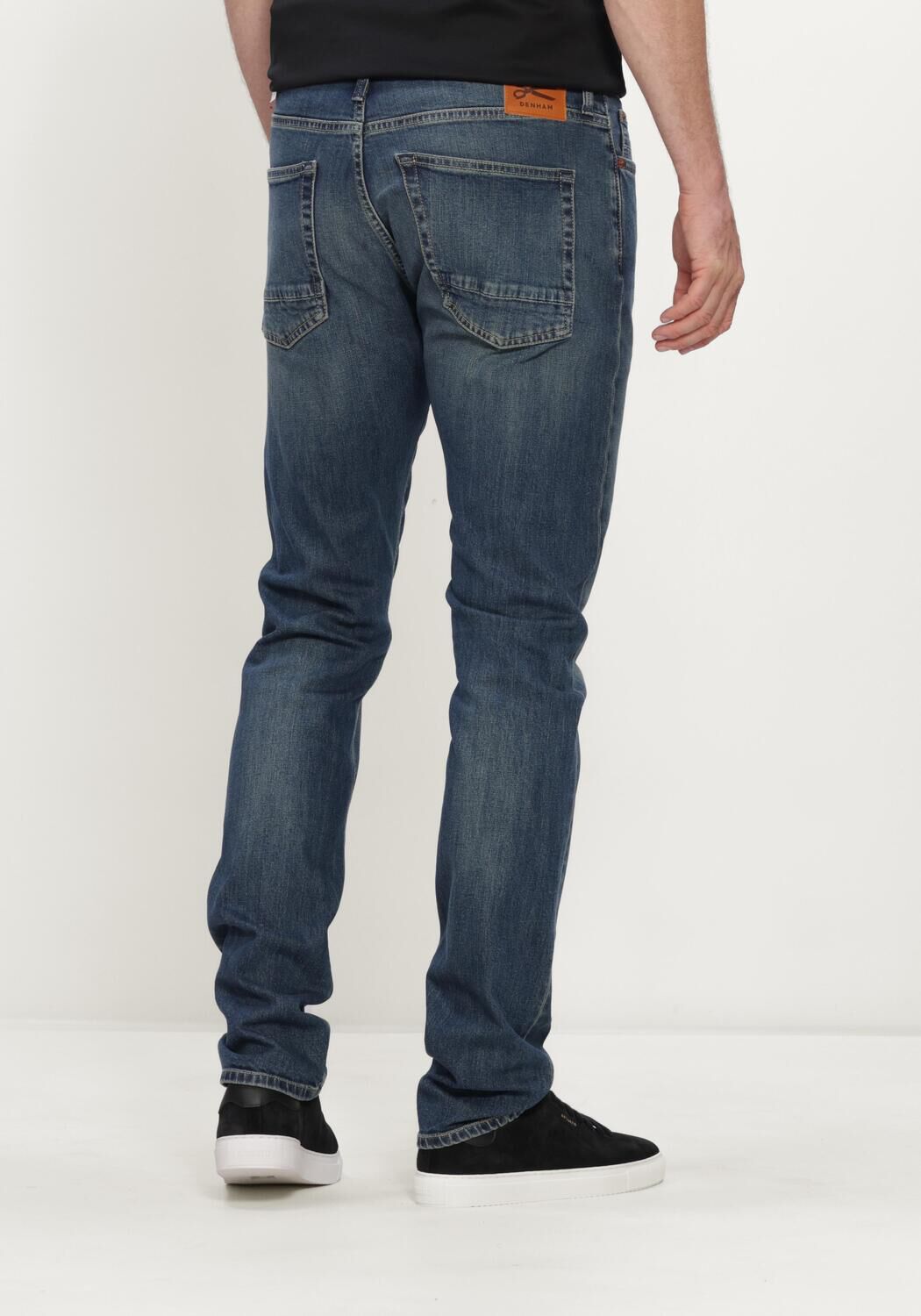 Donkerblauwe DENHAM Skinny jeans RAZOR AWD - large