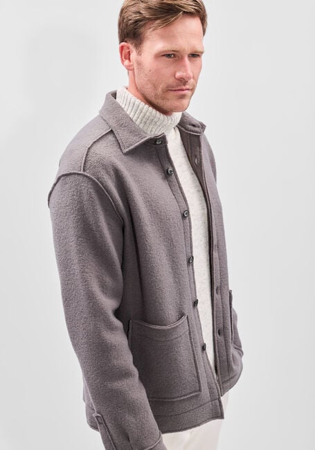 Taupe XACUS Overshirt OVERSHIRT - large