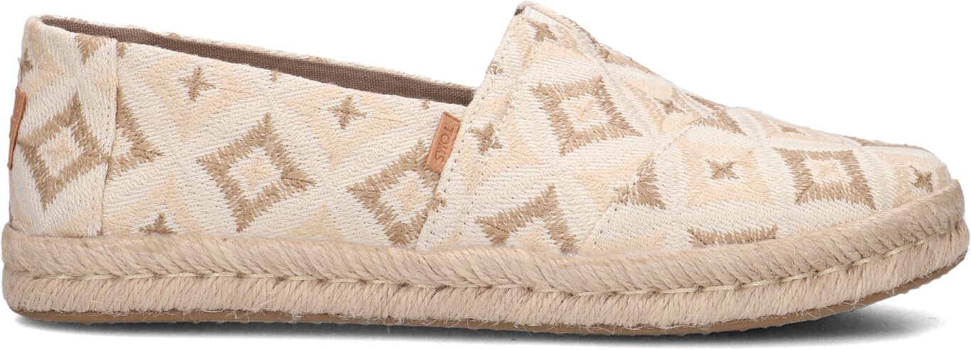 Toms Espadrilles
Dames Alpargata R Print, Maat: 36, Materiaal: Textiel, Kleur: Beige