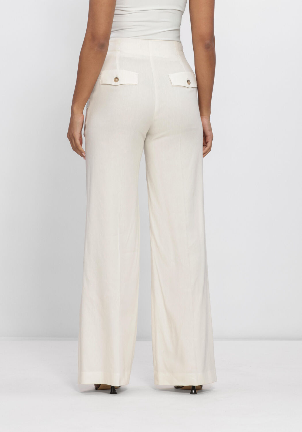 Witte MARC CAIN COLLECTION Broeken AC 81.69 W70 - large