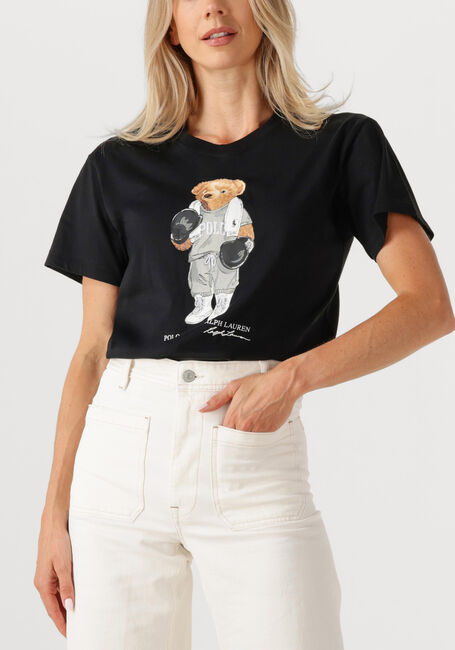 Zwarte RALPH LAUREN T-shirt KNIT-T-SHIRT - large