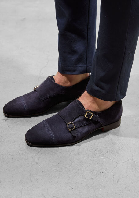 Blauwe SANTONI Instappers AXEL Blauwe SANTONI Instappers AXEL - large