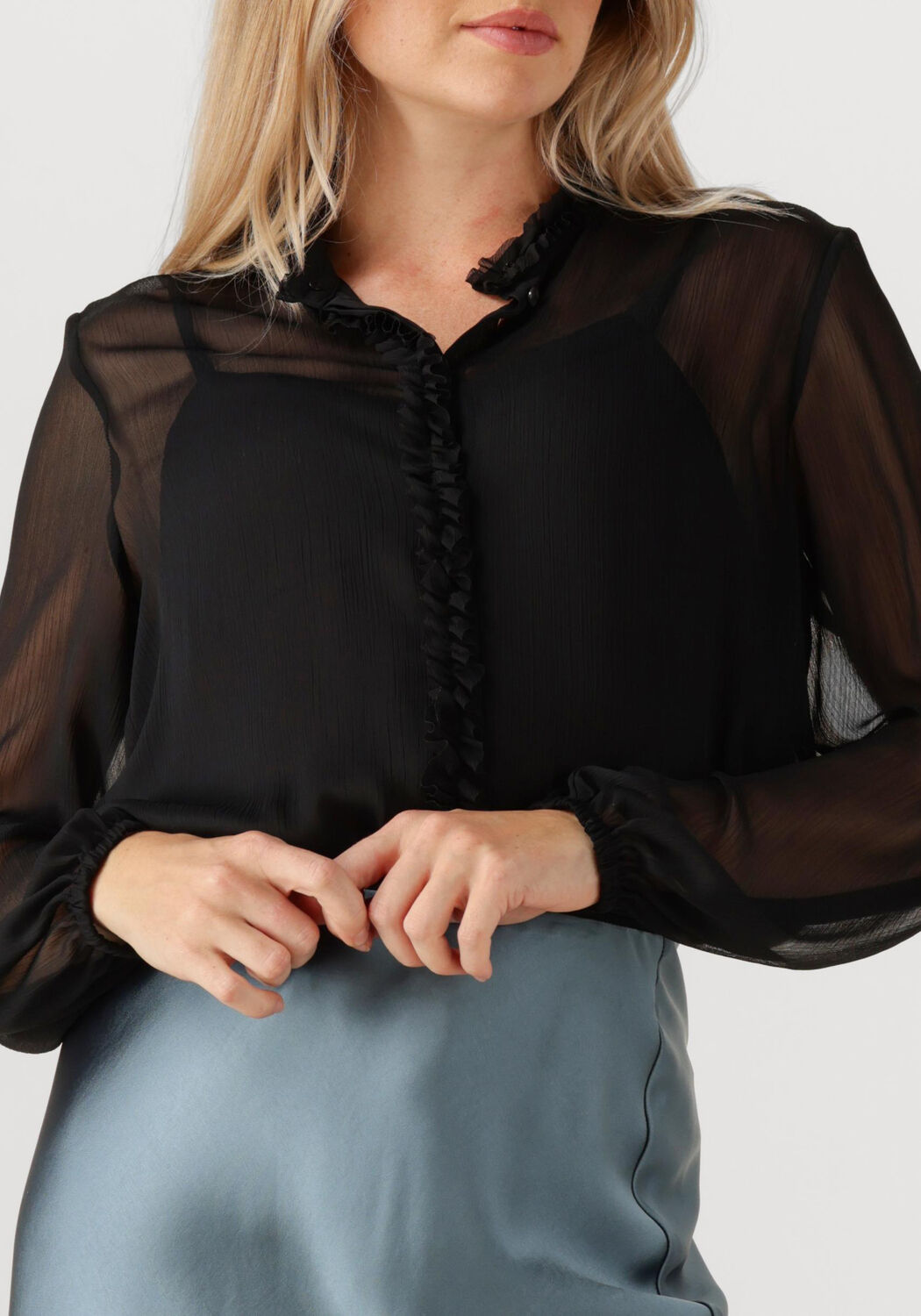 Zwarte LUISA CERANO Blouses 228595/3762 - large