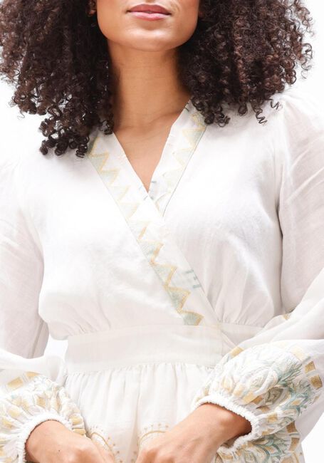 Witte GREEK ARCHAIC KORI Jurken S6K-4073174 - large