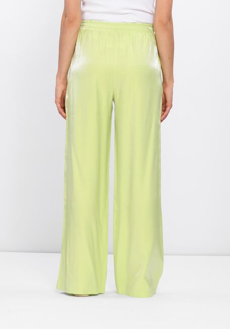 Gele ALIX THE LABEL Broeken LADIES WOVEN MIX SHINE PANTS - large