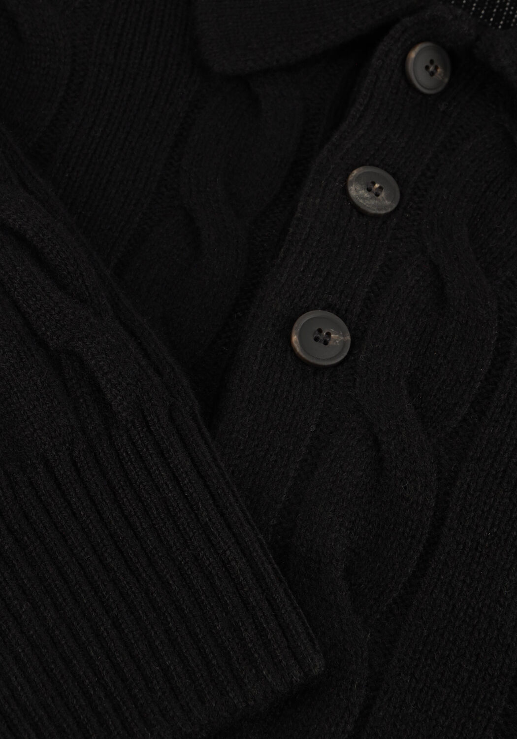 Zwarte GRAN SASSO Trui TENNIS L SLV SKIPPER - large