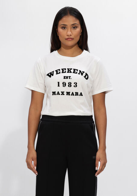 Witte MAX MARA T-shirt TENUE - large