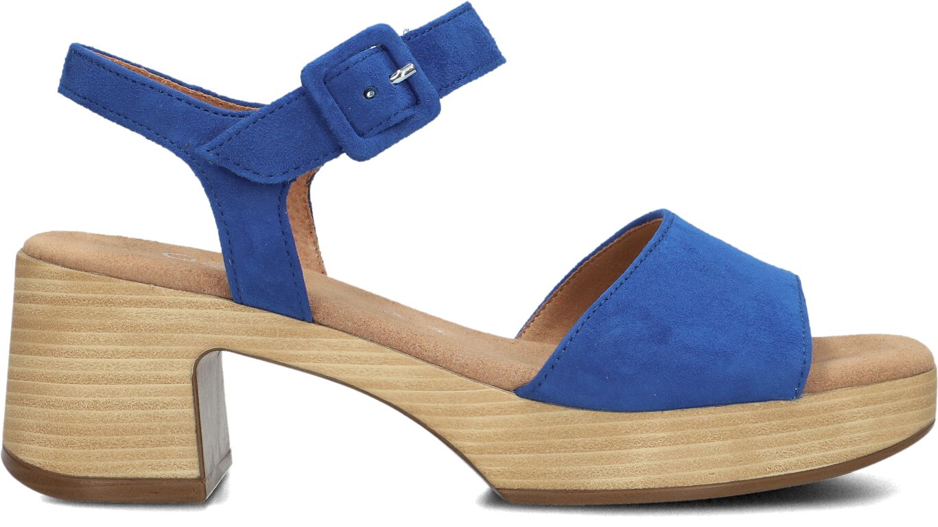 Gabor Sandalen
Dames 721.1.0, Maat: 38, Materiaal: Suède, Kleur: Blauw