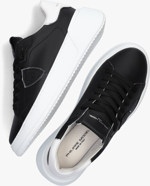 Zwarte PHILIPPE MODEL Lage sneakers NEW TEMPLE Zwarte PHILIPPE MODEL Lage sneakers NEW TEMPLE - large