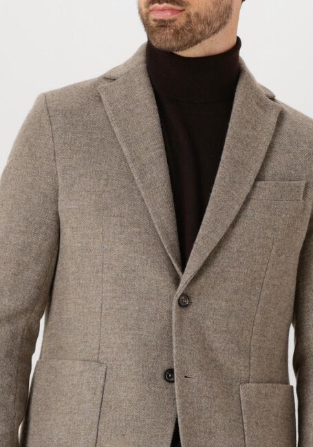 Taupe CIRCOLO Colberts DIAGONAL JACKET - large