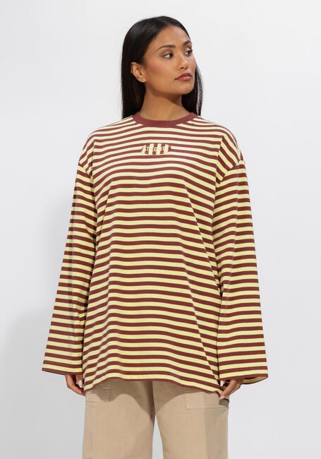 Gele STIEGLITZ Truien/vesten TEE WIDE SLEEVES - large