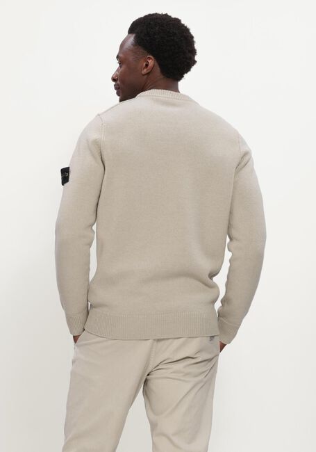 Beige STONE ISLAND Trui CREW NECK S00A3 - large