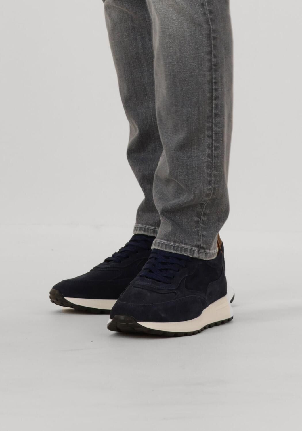 Donkerblauwe STEFANO LAURAN Lage sneakers CHAMP - large