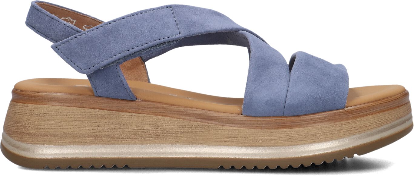 Gabor Dames 746, Maat: 35,5, Materiaal: Suède, Kleur: Blauw afbeelding 1