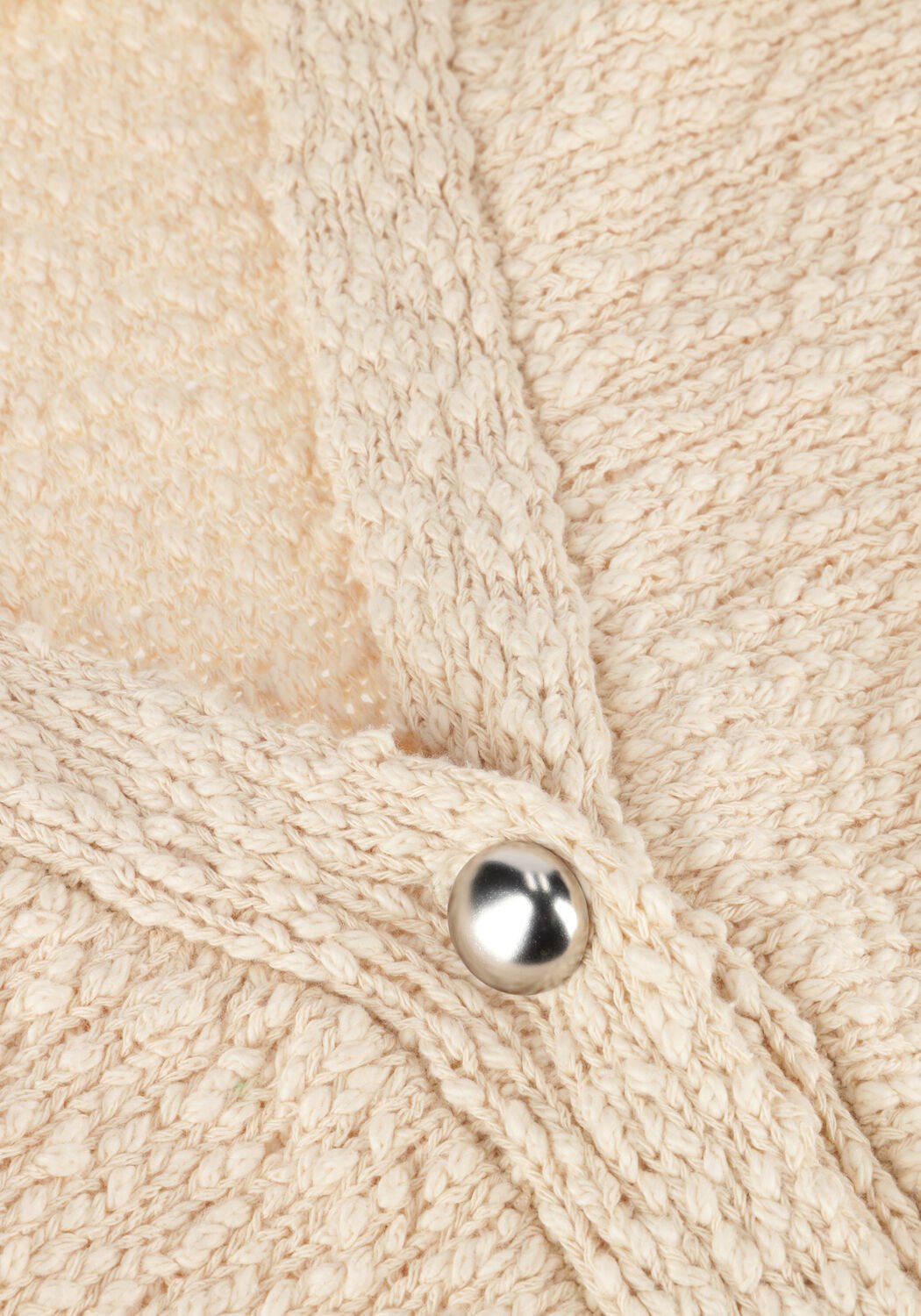 Ecru AIMEE THE LABEL Vest ROOSP - large