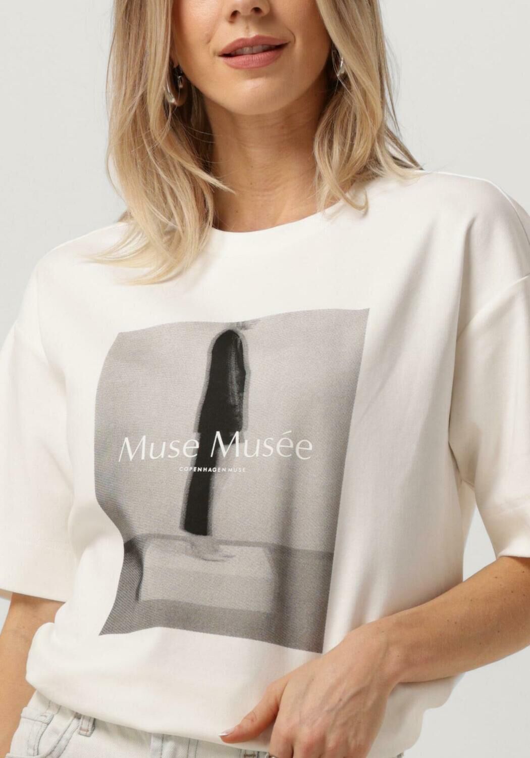 Witte COPENHAGEN MUSE Top CMMUSE-TEE - large