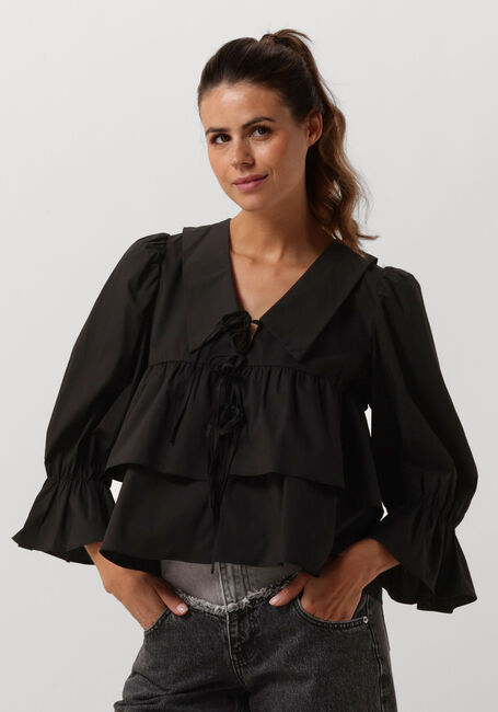 Zwarte CO'COUTURE Blouses CO CRISP COLLOR BLOUSE - large