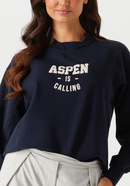 Donkerblauwe PENN & INK Sweater W24F1552LTD - large
