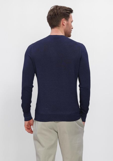 Donkerblauwe GRAN SASSO Trui CREW L/SLV - large