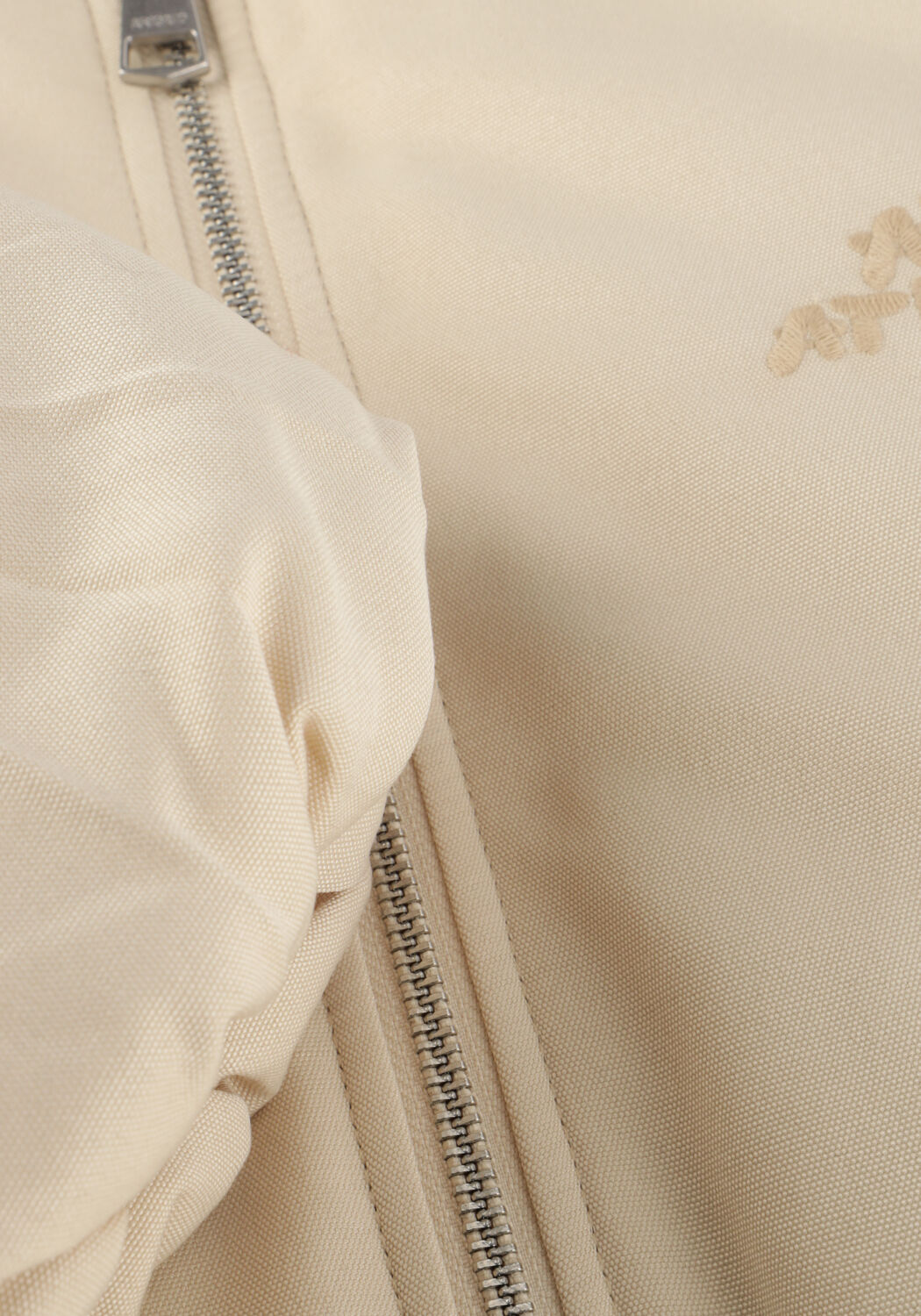 Beige AXEL ARIGATO Jack LOLA BOMBER JACKET - large