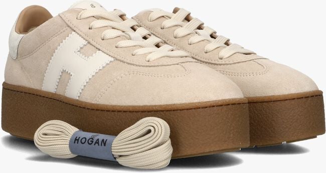 Beige HOGAN Lage sneakers H681 ALLACCIATO H Beige HOGAN Lage sneakers H681 ALLACCIATO H - large