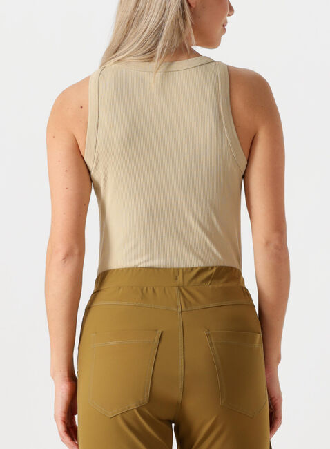 Beige PENN & INK Top SINGLET - large