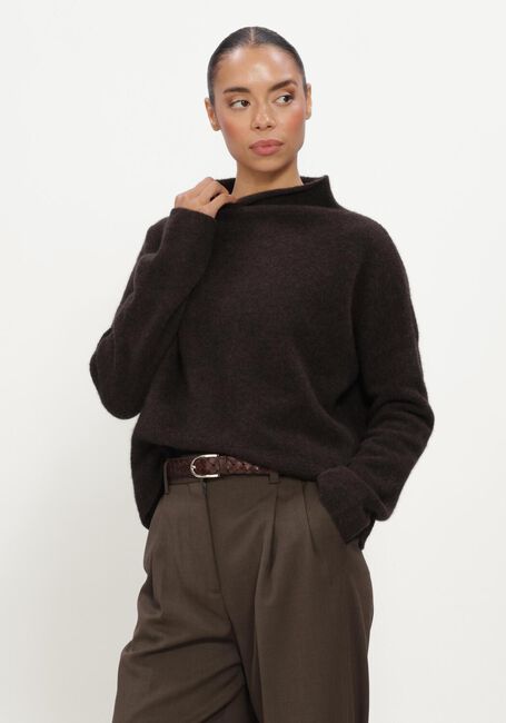 Bruine FILIPPA K Trui MIKA YAK FUNNELNECK SWEATER - large