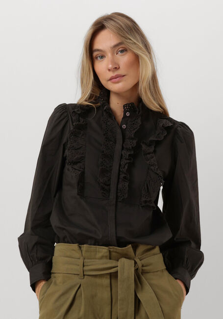 Zwarte ANTIK BATIK Blouses CHARLOTTE BLOUSE - large