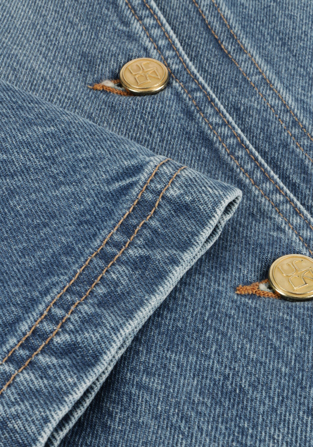 Zwarte ULLA JOHNSON Blouses THE SERGE SHORT SLEEVE JACKET - large