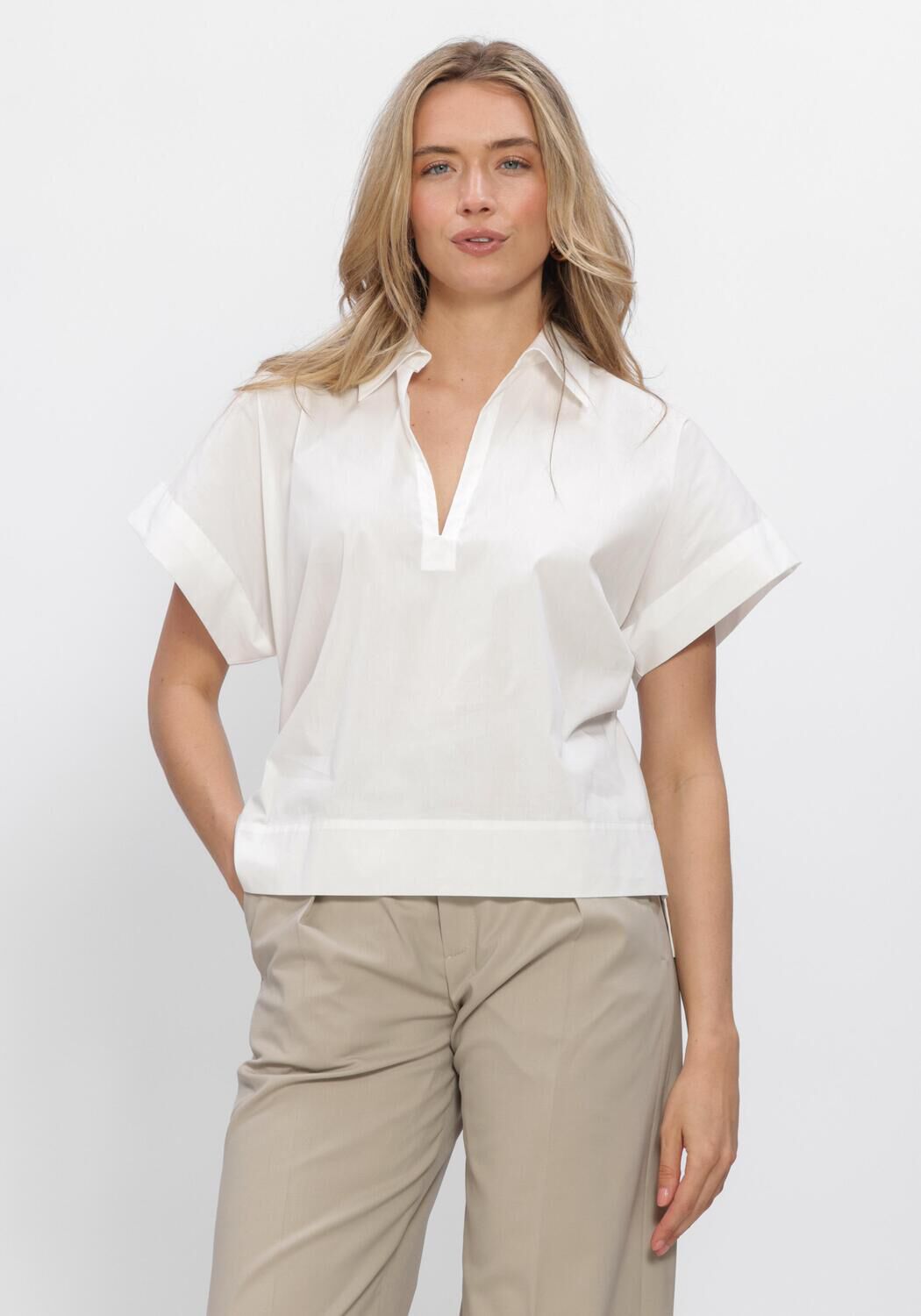 Witte DEA KUDIBAL Blouses BEYONCE - large