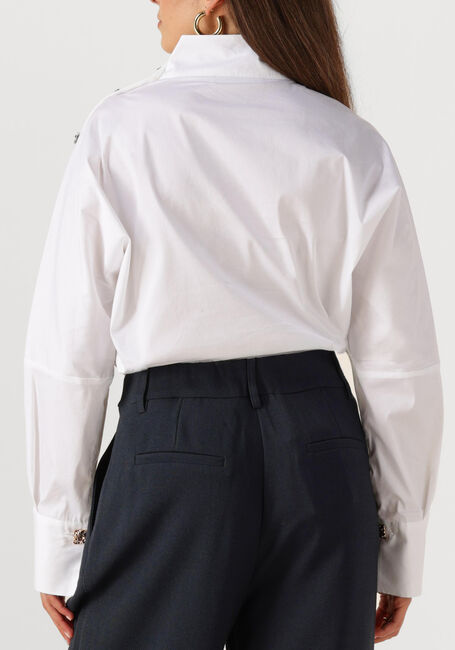 Witte CO'COUTURE Blouses SANNA ASYM BUTTON BLOUSE - large