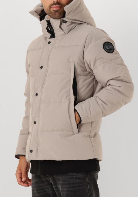 Beige CANADA GOOSE Parka's WYNDHAM PARKA CR BLACK LABEL - large