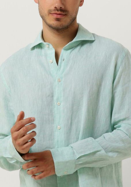 Mint PROFUOMO Casual overhemd SHIRT X-CUTAWAY SC LINNEN - large