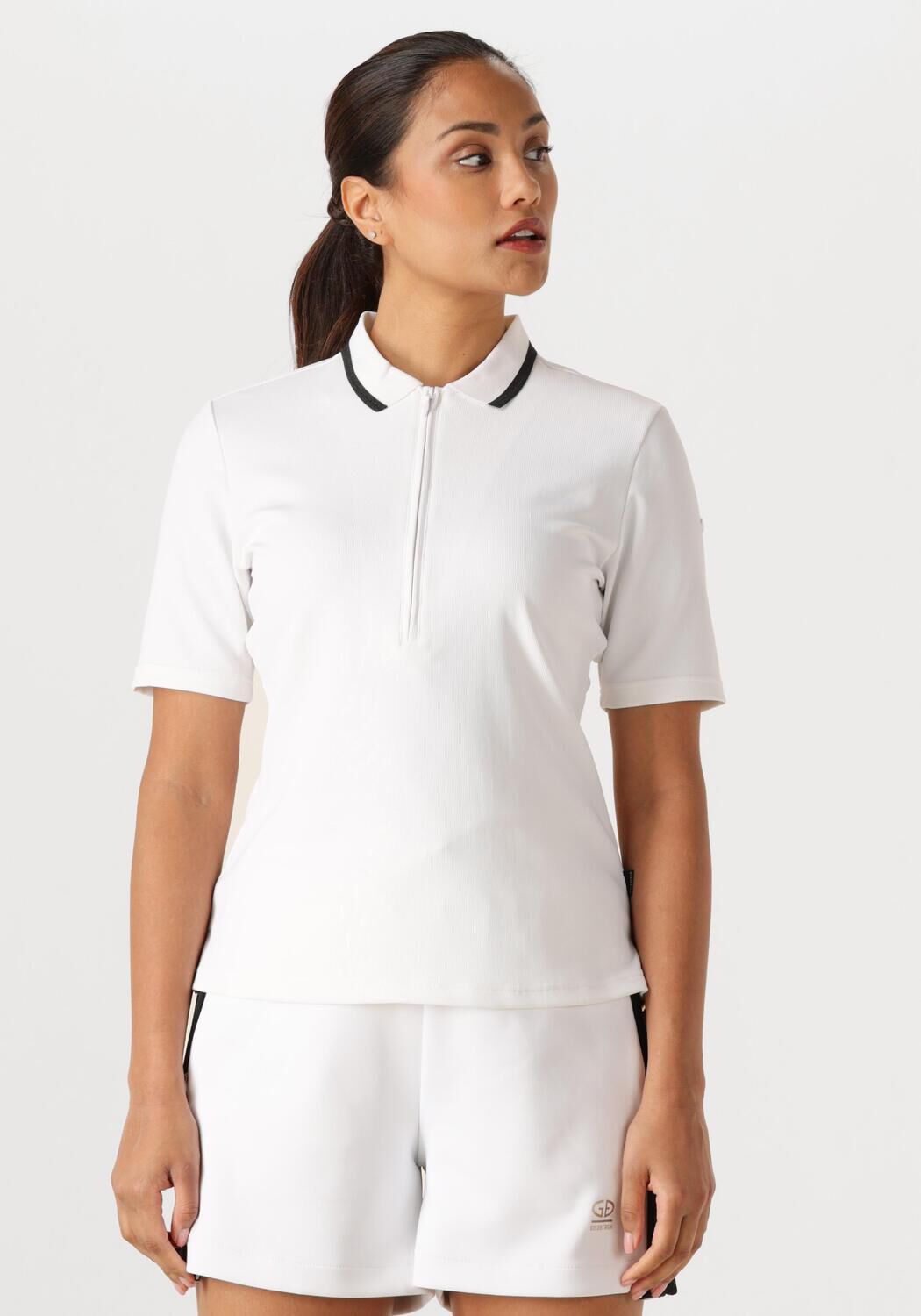 Goldbergh Polo Dames Cassia Polo Top, Maat: XXL, Kleur: Wit afbeelding 1